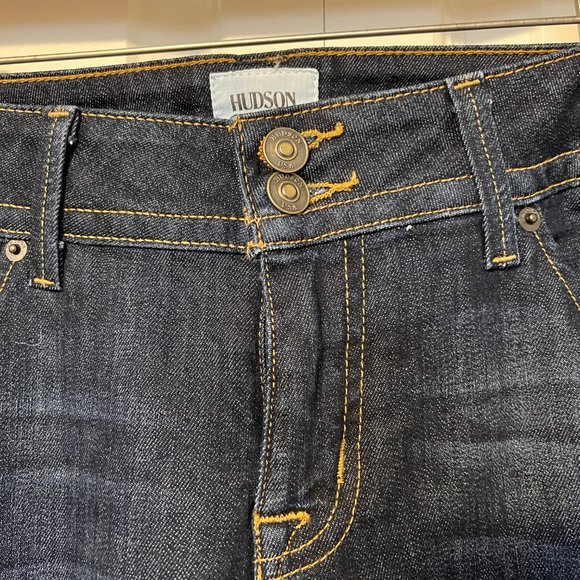 Denim Shorts by Hudson size 30 with cuffed bottoms - Picture 2 of 5